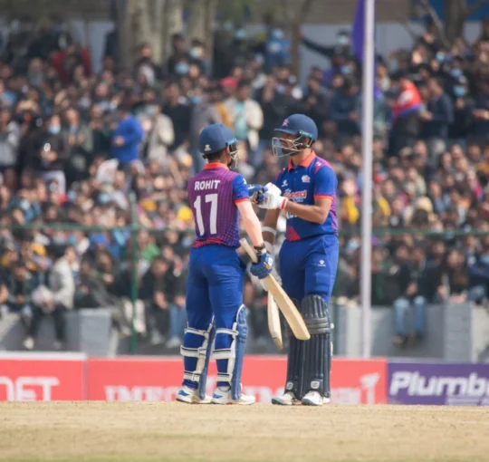 त्रिकोणात्मक टी–२० सिरिज : नेदरल्याण्डसलाई हराउँदै नेपाल फाइनलमा